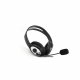 Hrlurar med Mikrofon CoolBox COO-AUM-01 Svart Silvrig