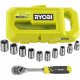 Set med nycklar med dubbla �ppningar Ryobi RHRS10PC