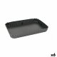 Avtagbar form Quttin Svart Kolstl 31,5 x 21,5 x 3,5 cm (6 antal