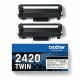 Original Toner Brother TONER N 3K PK2 Svart