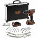 Elektrisk skruvmejsel Black & Decker CDC18BAFC-QW