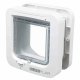Kattlucka Trixie SureFlap Vit Plast 21  21 CM Husdjur
