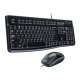Tangentbord med optisk mus Logitech 920-002550 USB Svart Qwerty