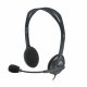 Diademhrlurar Logitech 981-000593 Svart Gr