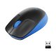 Tr�dl�s optisk mus Logitech M190 1000 dpi Bl� Svart/Bl�