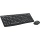 Tangentbord Logitech MK295 Silent Wireless Combo Grafit Svartvit