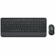 Trdlst Tangentbord och Mus Logitech Signature MK650 Svart Qwer