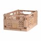 Frvaringslda Hopfllbar Sand 27,6 L 50 x 33 x 25 cm