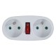Plugg adapter Esperanza ELK306W 2 Plug