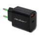 Vggladdare Qoltec 51713 Svart 18 W