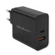 Vggladdare Qoltec 52380 Svart 65 W (1 antal)
