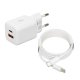 Vggladdare Ibox ILUC42W Vit 33 W (1 antal)