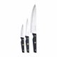 Knivset Bergner Pro Reeco BG41026DBL Rostfritt stl ABS 3 Delar