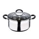 Kastrull med lock Masterpro foodies bgmp-1502-bk Rostfritt stl