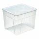 Hinkbehllare Mondex space box 4 h 34,5l Transparent polypropen