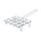 Grnsaksgrill EDM 33,5 x 25 cm Metall Krom