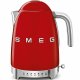 Vattenkokare Smeg 2400 W 1,7 L R�d Rostfritt st�l Plast