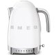 Vattenkokare Smeg Vit Rostfritt stl Plast 2400 W 1,7 L