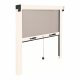 Myggnt IRS Vit 140 x 140 cm Aluminium Glasfiber Fnster Hoprull