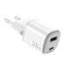 Vggladdare Celly UPTC1USB1USBC25 Vit