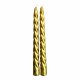 Ljus Magic Lights Dekorations Gyllene  2 x 24 cm