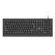 Tangentbord Ewent EW3286 Svart Qwerty Spanska QWERTY