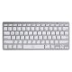 Bluetooth Tangentbord Ewent EW3161 Vit Silvrig