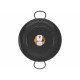 Djup stekpanna med handtag Vaello Svart Emaljerat stl ( 30 cm)