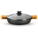 Kastrull BRA Braisogona_A270524  24 cm Svart Metall Aluminium S