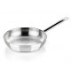 Wokpanna BRA A121612  24 cm Silvrig Rostfritt stl
