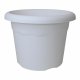 Kruka Plastiken Vit  35 cm