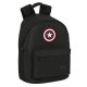 Laptopryggsck Capitn Amrica 14,1'' Svart