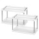 Frvaring fr kksskp Max Home Vit 2 Hyllor 2 antal 37,5 x 25,5