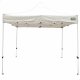 Gazebo Aktive 300 x 300 x 220 cm Vit Hopf�llbar Justerbar h�jd