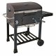 Kolgrill med lock och hjul Aktive 102 x 65 x 104 cm
