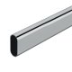 Stng fr garderob Stor Planet Silvrig 200 x 1,5 x 2,5 cm Skp