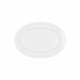 Servingsfat Bidasoa Glacial Keramik Vit (26 x 18 cm) (Pak 6x)