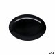Bricka Quid Select Basic Svart Melamin 25 x 18 cm (24 antal)