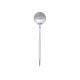 Set med skedar Bidasoa Fosil Metall Stl 19 x 3 x 2 cm (6 antal)