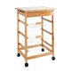 Flerfunktionsvagn Quid Garbo Brun Tr 47 x 37 x 76 cm
