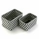 Set med stapelbara frvaringsldor Versa 23 x 20 x 33 cm 2 antal