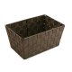 Multifunktionell korg Versa 20 x 15 x 30 cm Choklad
