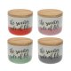 Burk Versa The Sweetes Side Of Life Hopfllbar Porslin Tr (10 x