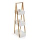 Badrumshyllor Versa Bambu Tr MDF Tr MDF/Bambu (18 x 81 x 30 cm