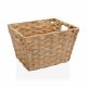 Multifunktionell korg Versa 24 x 19 x 29 cm Med handtag Beige
