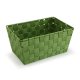 Multifunktionell korg Versa 20 x 15 x 30 cm Mrkgrn Stor