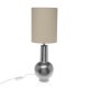 Bordslampa Versa Silvrig Keramik 20 x 57 x 20 cm