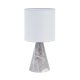 Bordslampa Versa Svart Keramik 12,5 x 25,5 x 12,5 cm
