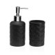 Badkit Versa Svart Dolomite 6,8 x 17 x 6,8 cm