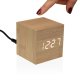 Vckarklocka Versa Tr MDF Minimalistisk 6,4 x 6,3 x 6,4 cm